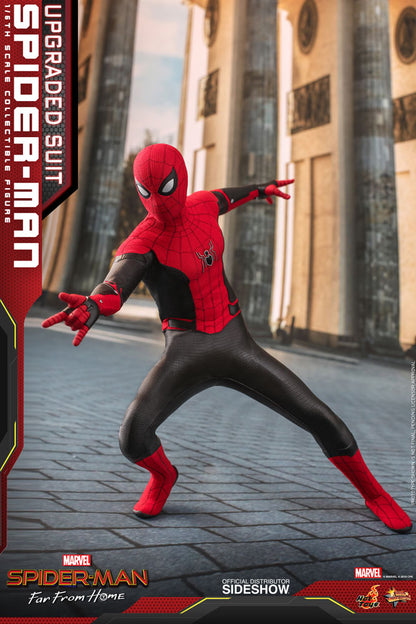 HOT TOYS - Marvel - Spider-Man Far from Home - Upgraded Suit Spider-Man 1:6 Action Doll MMS542