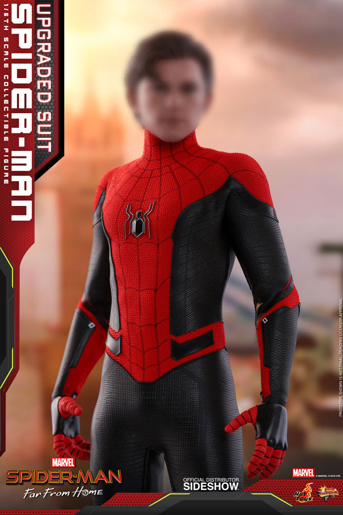 HOT TOYS - Marvel - Spider-Man Far from Home - Upgraded Suit Spider-Man 1:6 Action Doll MMS542