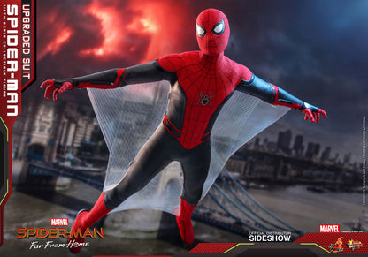 HOT TOYS - Marvel - Spider-Man Far from Home - Upgraded Suit Spider-Man 1:6 Action Doll MMS542