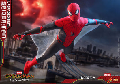 HOT TOYS - Marvel - Spider-Man Far from Home - Upgraded Suit Spider-Man 1:6 Action Doll MMS542