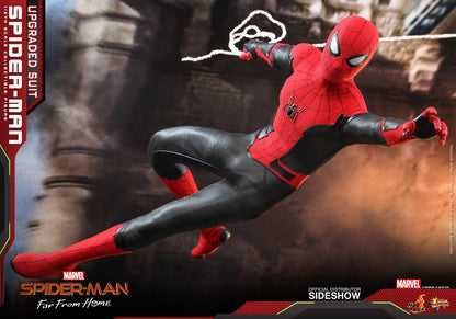 HOT TOYS - Marvel - Spider-Man Far from Home - Upgraded Suit Spider-Man 1:6 Action Doll MMS542