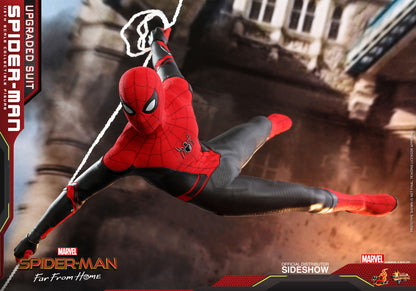 HOT TOYS - Marvel - Spider-Man Far from Home - Upgraded Suit Spider-Man 1:6 Action Doll MMS542