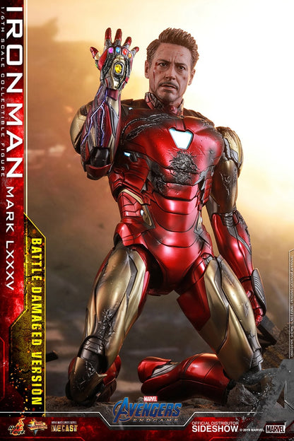 HOT TOYS - Marvel - Iron Man Mark LXXXV (Battle Damaged Ver) - Die Cast 1:6 Action Doll MMS543-D33