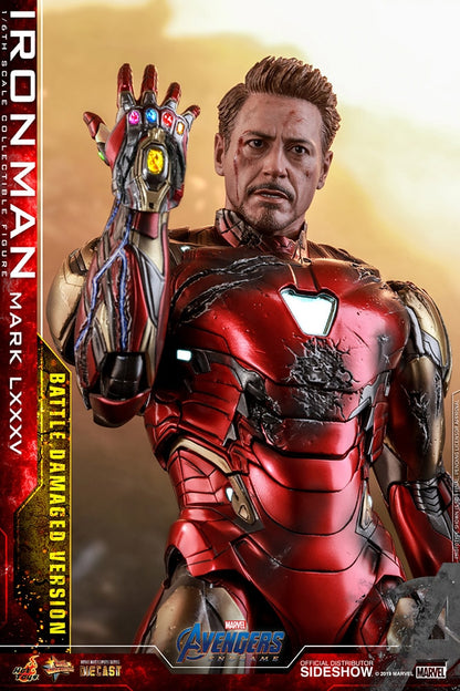 HOT TOYS - Marvel - Iron Man Mark LXXXV (Battle Damaged Ver) - Die Cast 1:6 Action Doll MMS543-D33