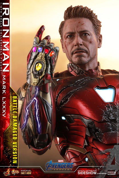 HOT TOYS - Marvel - Iron Man Mark LXXXV (Battle Damaged Ver) - Die Cast 1:6 Action Doll MMS543-D33