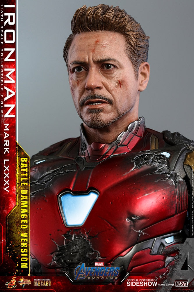 HOT TOYS - Marvel - Iron Man Mark LXXXV (Battle Damaged Ver) - Die Cast 1:6 Action Doll MMS543-D33