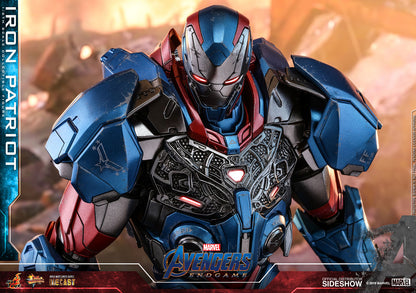 HOT TOYS - Marvel - Avengers Endgame - Iron Patriot - Die Cast Movie Masterpiece 1:6 Action Doll MMS547 - D34