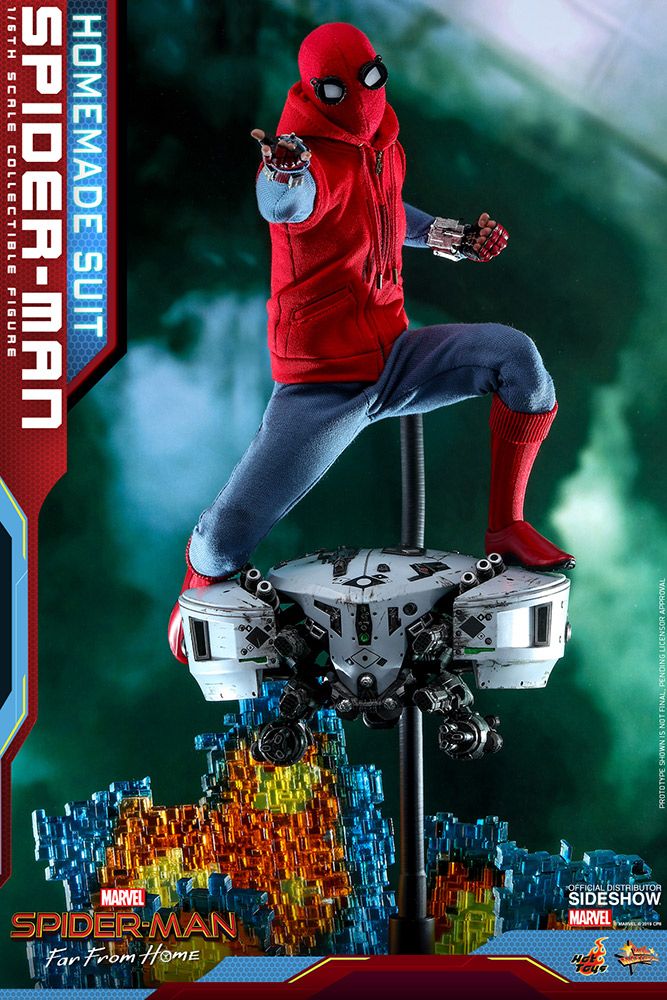 HOT TOYS - Marvel - Spider-Man Far from Home Homemade Suit 1:6 Action Doll MMS552