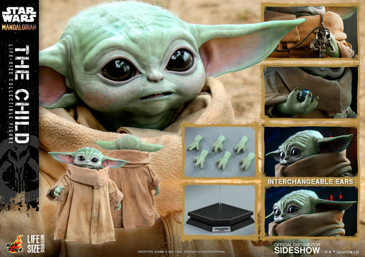 HOT TOYS - STAR WARS: The Mandalorian - The Child Life Sized Figure