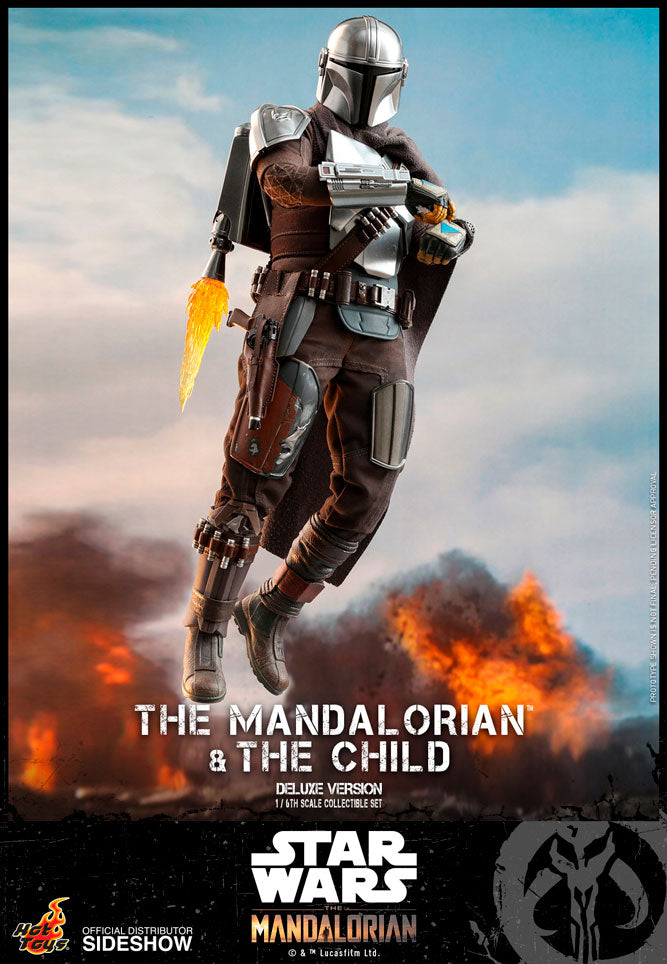 HOT TOYS - Star Wars The Mandalorian and The Child - 1:6 Action Doll Set TMS014