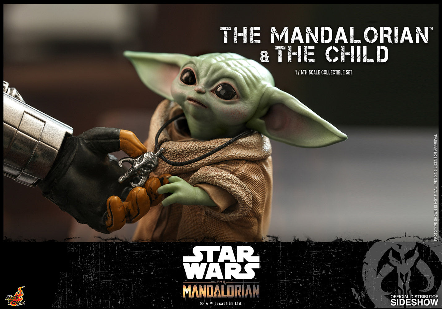 HOT TOYS - Star Wars The Mandalorian and The Child - 1:6 Action Doll Set TMS014