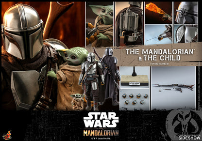 HOT TOYS - Star Wars The Mandalorian and The Child - 1:6 Action Doll Set TMS014