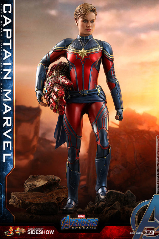 HOT TOYS - Marvel - Avengers Endgame - Captain Marvel 1:6 Action Doll MMS575