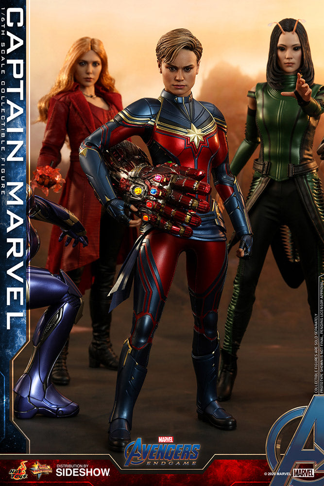 HOT TOYS - Marvel - Avengers Endgame - Captain Marvel 1:6 Action Doll MMS575