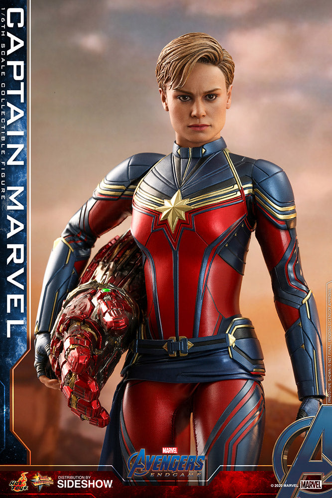 HOT TOYS - Marvel - Avengers Endgame - Captain Marvel 1:6 Action Doll MMS575