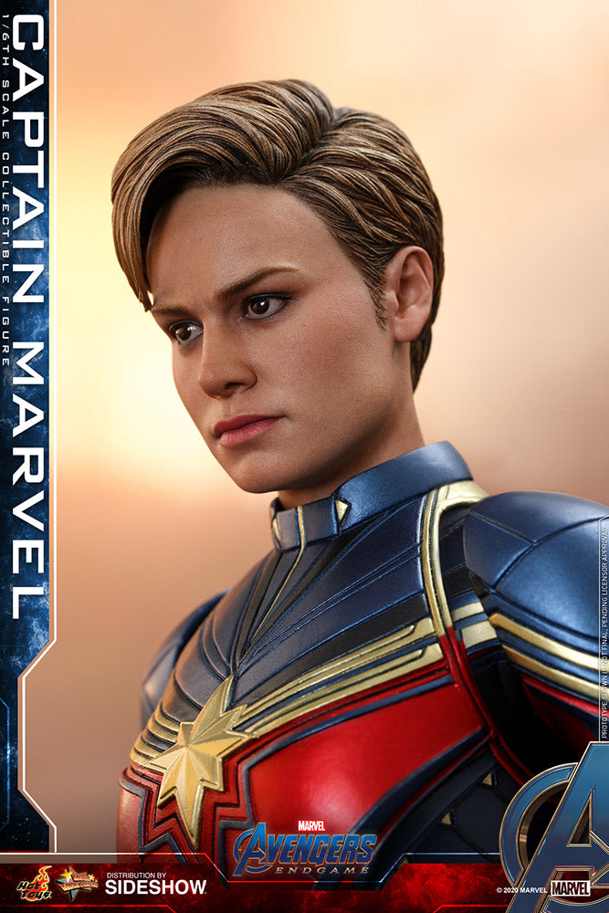 HOT TOYS - Marvel - Avengers Endgame - Captain Marvel 1:6 Action Doll MMS575