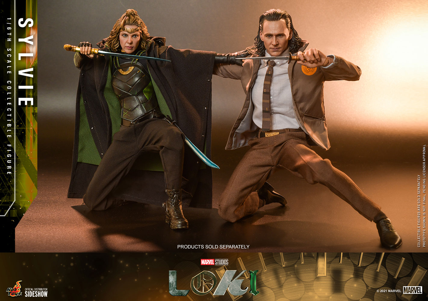 HOT TOYS - Marvel - Loki - Sylvie 1:6 Action Doll