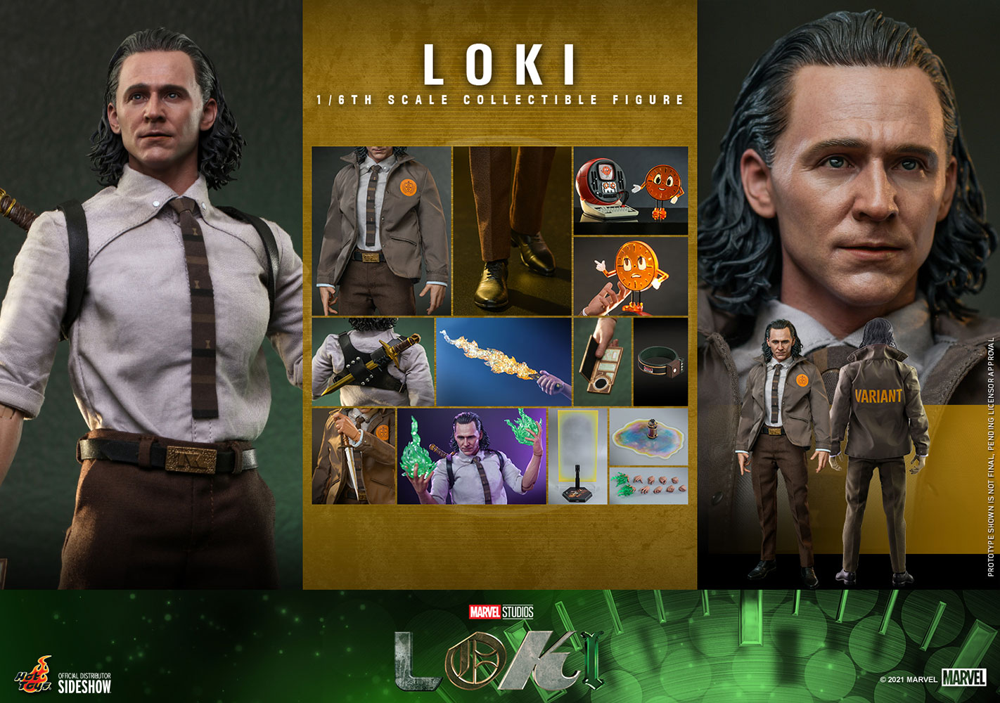 HOT TOYS - Marvel - Loki - Loki 1:6 Action Doll