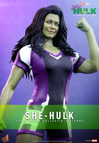 HOT TOYS - Marvel - She-Hulk Attorney at Law- She-Hulk 1:6 Action Doll TMS095