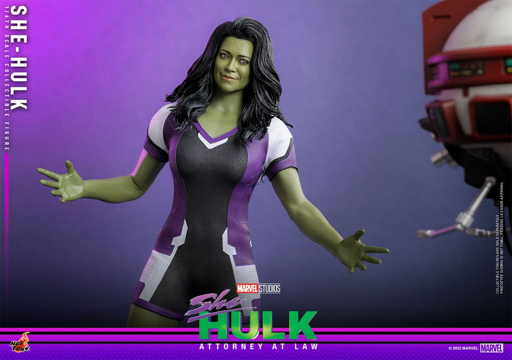 HOT TOYS - Marvel - She-Hulk Attorney at Law- She-Hulk 1:6 Action Doll TMS095