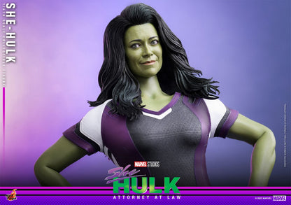 HOT TOYS - Marvel - She-Hulk Attorney at Law- She-Hulk 1:6 Action Doll TMS095