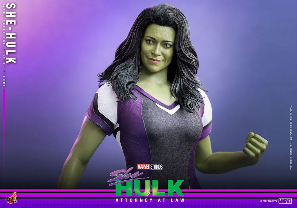 HOT TOYS - Marvel - She-Hulk Attorney at Law- She-Hulk 1:6 Action Doll TMS095