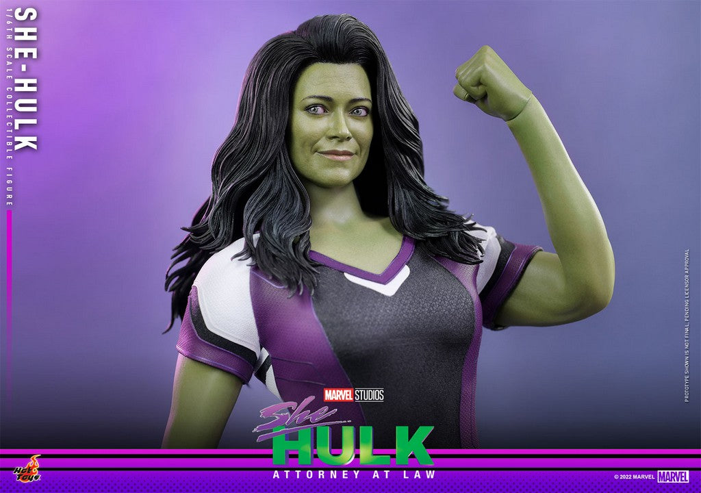 HOT TOYS - Marvel - She-Hulk Attorney at Law- She-Hulk 1:6 Action Doll TMS095