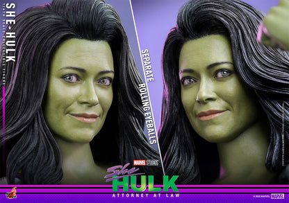 HOT TOYS - Marvel - She-Hulk Attorney at Law- She-Hulk 1:6 Action Doll TMS095