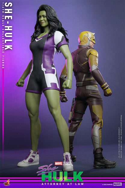 HOT TOYS - Marvel - She-Hulk Attorney at Law- She-Hulk 1:6 Action Doll TMS095