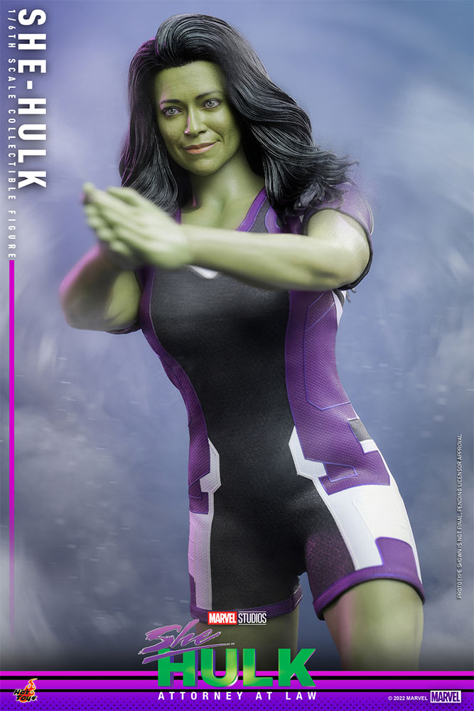 HOT TOYS - Marvel - She-Hulk Attorney at Law- She-Hulk 1:6 Action Doll TMS095