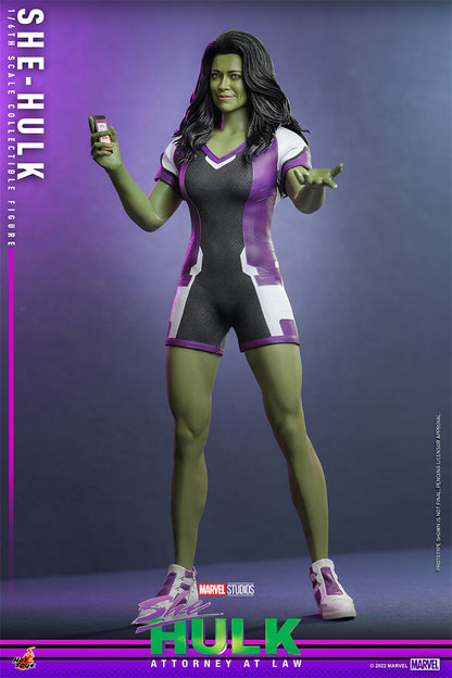 HOT TOYS - Marvel - She-Hulk Attorney at Law- She-Hulk 1:6 Action Doll TMS095