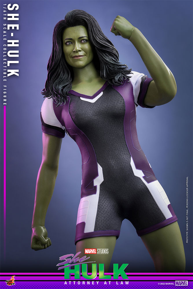 HOT TOYS - Marvel - She-Hulk Attorney at Law- She-Hulk 1:6 Action Doll TMS095