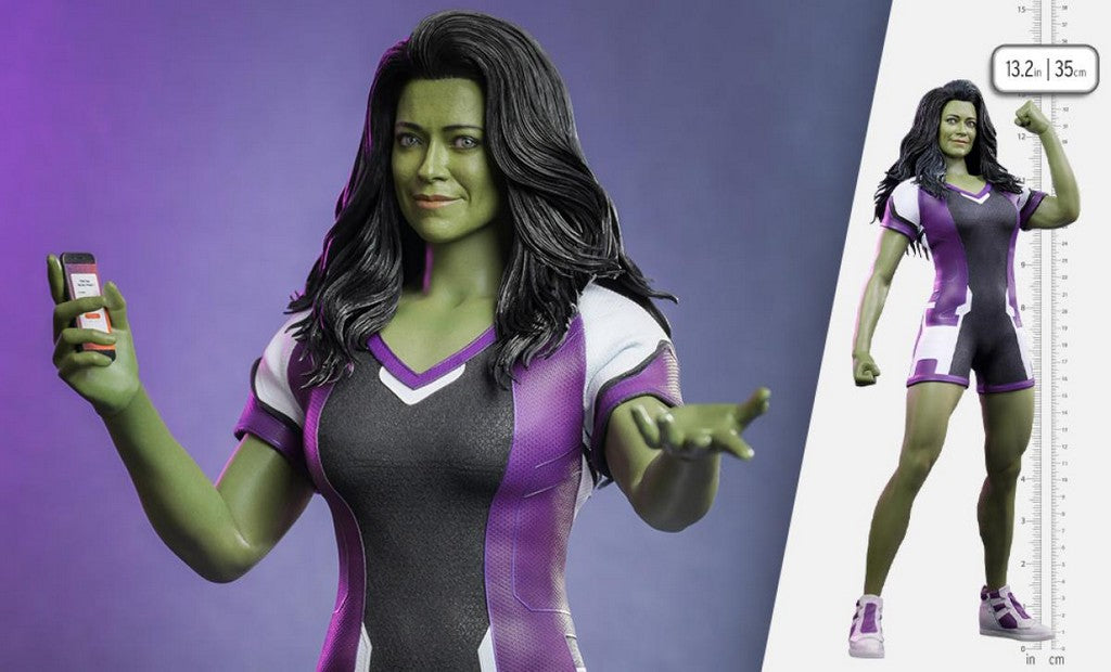 HOT TOYS - Marvel - She-Hulk Attorney at Law- She-Hulk 1:6 Action Doll TMS095