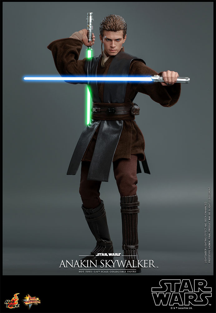 HOT TOYS - Star Wars Attack of The Clones - Anakin Skywalker 1:6 Action Doll