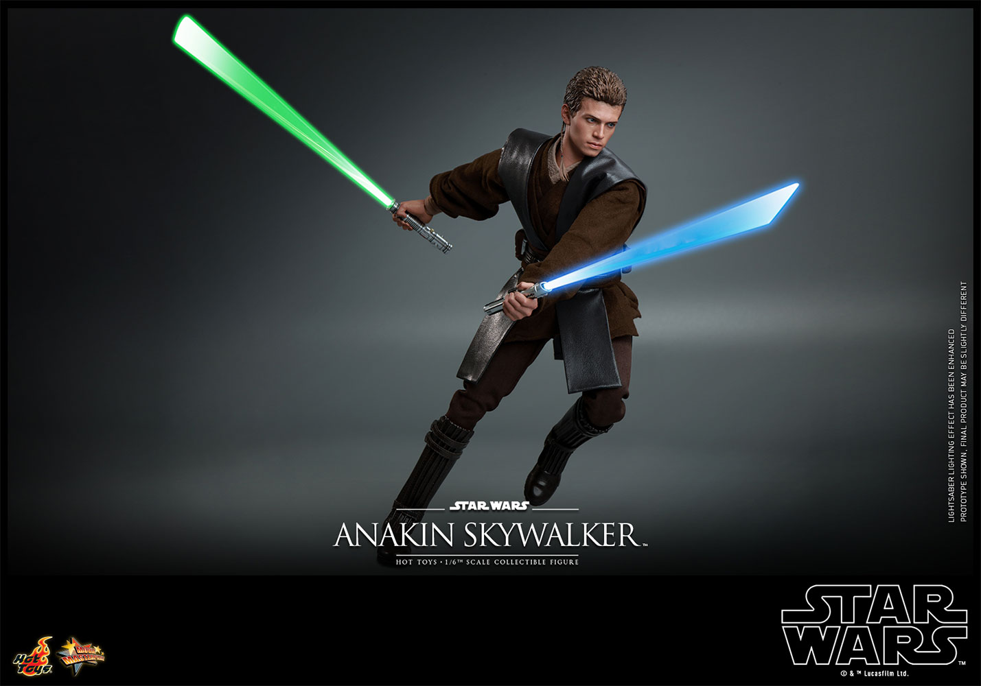 HOT TOYS - Star Wars Attack of The Clones - Anakin Skywalker 1:6 Action Doll