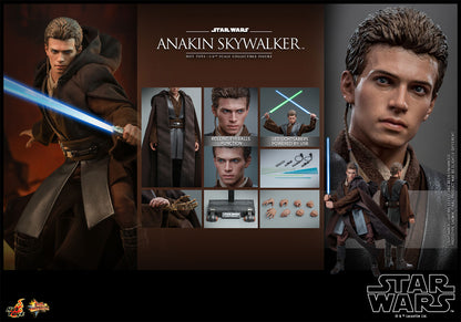 HOT TOYS - Star Wars Attack of The Clones - Anakin Skywalker 1:6 Action Doll