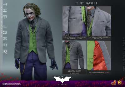 HOT TOYS - Dc Comics - The Dark Knight - The Joker 1:6 Action Doll