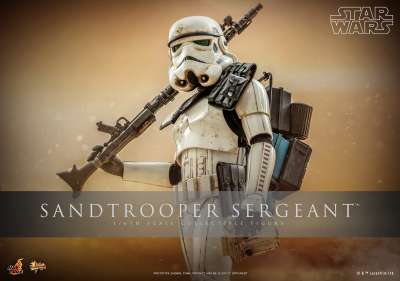 HOT TOYS - Star Wars a New Hope - Sandtrooper Sergeant 1:6 Action Doll  MMS721