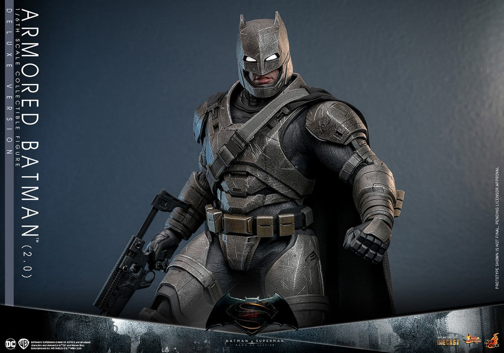 HOT TOYS - DC Comics: Batman v Superman Dawn of Justice - Armored Batman 2.0 Deluxe Version