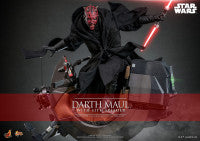 HOT TOYS - Star Wars: The Phantom Menace 25th Anniversary - Darth Maul with Sith Speeder 1:6 Scale Figure Set