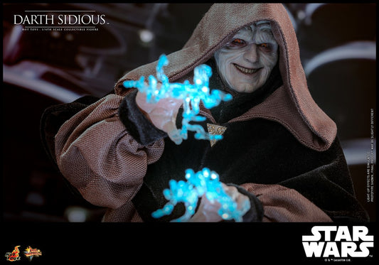 HOT TOYS - Star Wars: Dark Sidious 1:6 Scale Figure