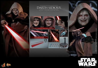 HOT TOYS - Star Wars: Dark Sidious 1:6 Scale Figure