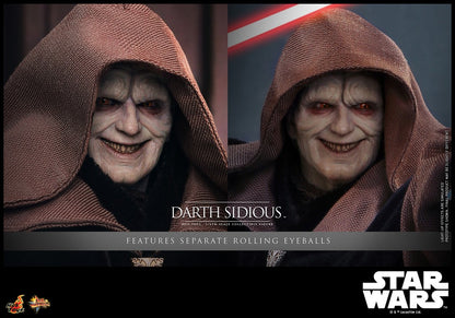 HOT TOYS - Star Wars: Dark Sidious 1:6 Scale Figure