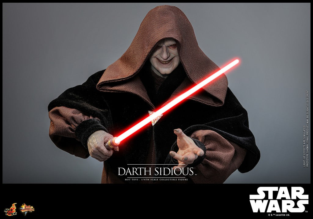 HOT TOYS - Star Wars: Dark Sidious 1:6 Scale Figure