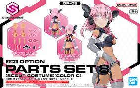 BANDAI - 30MS - Options Parts Set 8 Scout Costume Color C OP-08 1/144