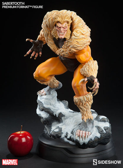 SIDESHOW - Marvel - Sabretooth Classic Costume - 1:4 Premium Format SS300452