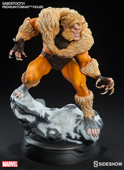 SIDESHOW - Marvel - Sabretooth Classic Costume - 1:4 Premium Format SS300452