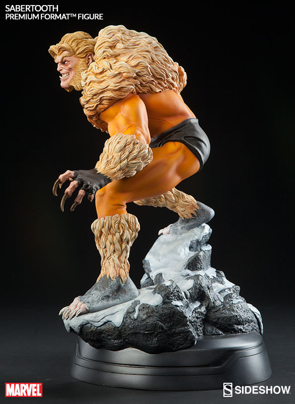 SIDESHOW - Marvel - Sabretooth Classic Costume - 1:4 Premium Format SS300452