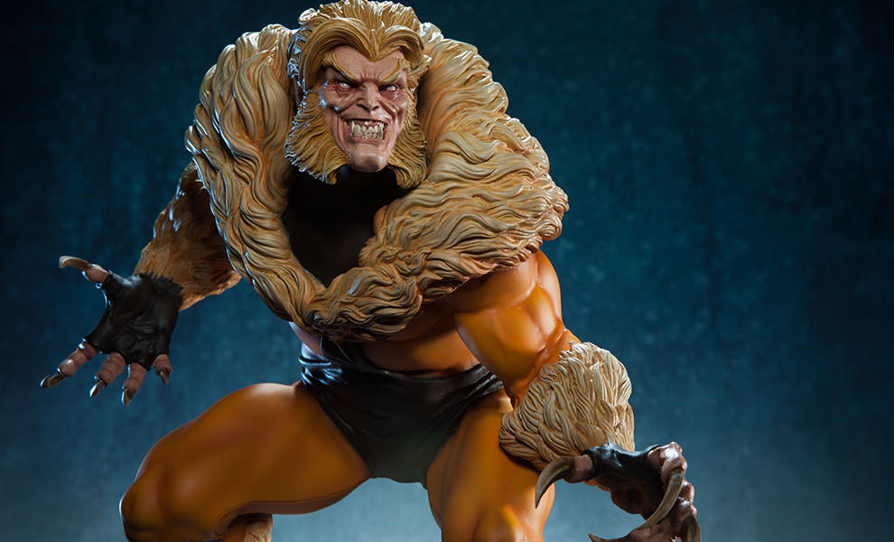 SIDESHOW - Marvel - Sabretooth Classic Costume - 1:4 Premium Format SS300452