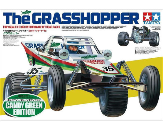 TAMIYA - The Grasshopper Candy Green 2WD  1/10 RC